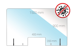 Ochranná plexi clona